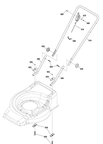 Part Location Diagram of CH80854G Murray Saddle Plate